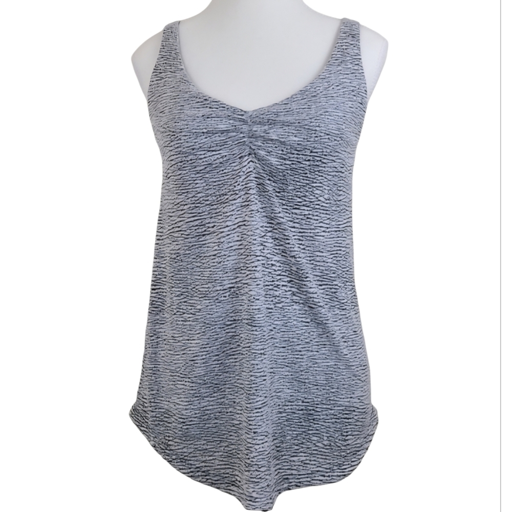 Lululemon Knot Your Typical Tank Pebble Jacquard Sz 6 Athletic Workout Tank Top